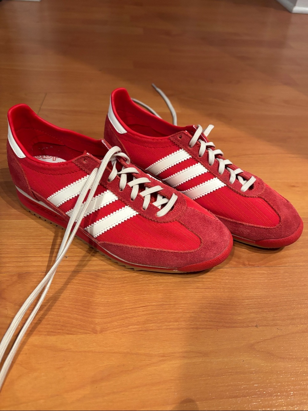 Addidas SL 72 OG suede and leather-trimmed nylon sneakers